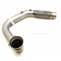 Tube avant échappement, partie avec flexible, pour Mercedes A 9404901819