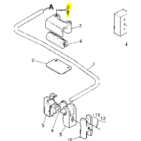 Goujon de support de BV pour Renault Trucks 5003027791