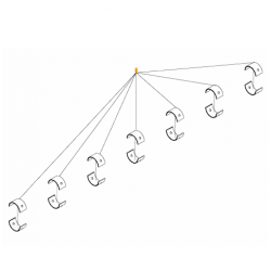 Ensemble  de coussinet d'arbre à cames pour MAN 51044106009