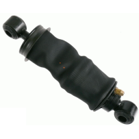 Coussin d'air de cabine Arrière , avec amortisseur, pour Iveco 500357352 - 500340706 - 2997844 - 97383886