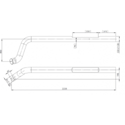 Tube de fin pour MAN...
