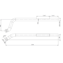 Tube de fin pour MAN 81152040520