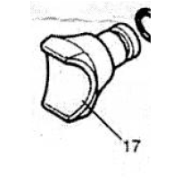 Embout de piston pour  crochet mg