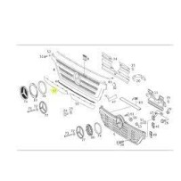 BAGUETTE ENJOLIVEUSE GAUCHE pour Mercedes Benz 9738880221