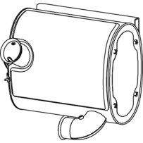 Silencieux catalyseur pour Renault Trucks 7420945146, 7421583430