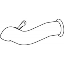 Tube arrière pour Renault...