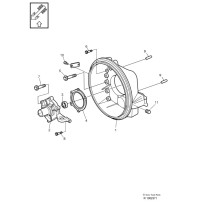 Cloche arrière moteur pour Volvo 1521443