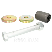 Kit silentbloc + rondelles + axe de ressort AR pour Renault Premium