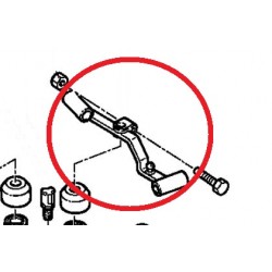 Levier de sélection de vitesses pour Renault 5001875811