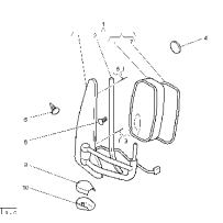 Rétroviseur droit pour Renault 7485117985