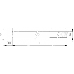 Etoquiau avec ecrous pour Mercedes Benz