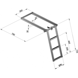 Echelle escamotable 3...