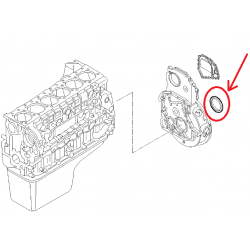 Joint spi arrière vilebrequin pour Iveco 5801625924