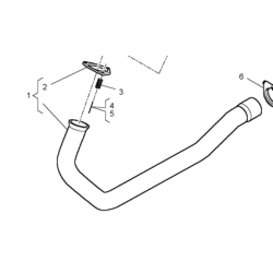 Tube entrée échappement pour Renault Midlum 5010528165