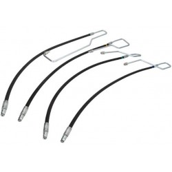 Lot de 4 tuyaux d'huile de...