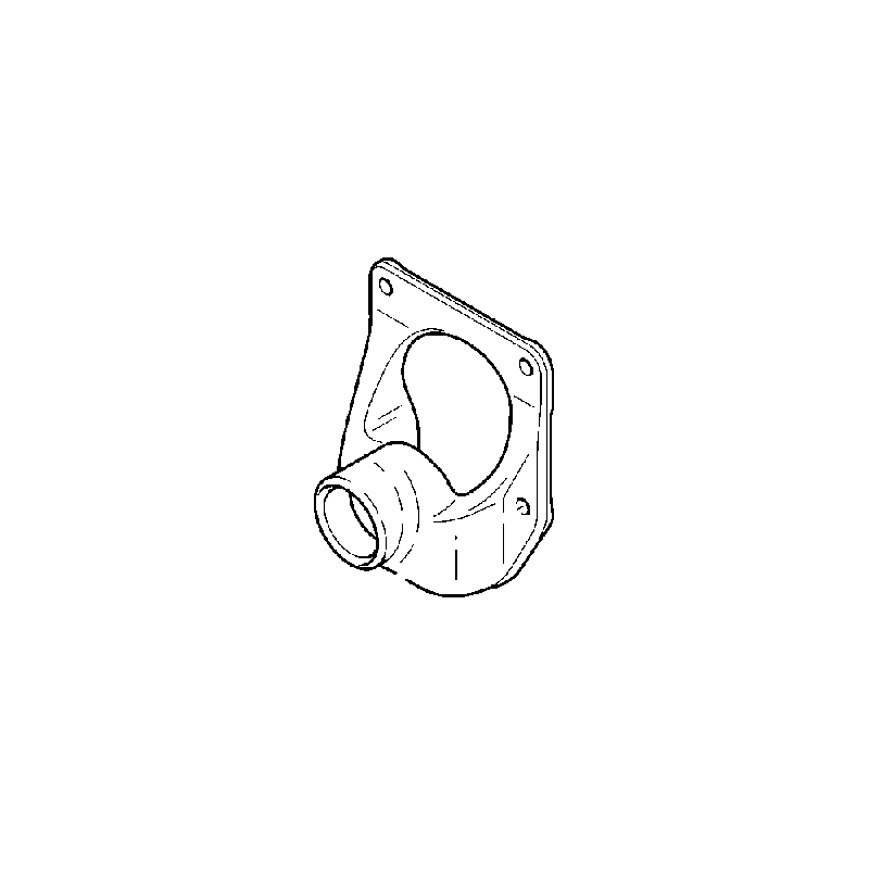 Ferrure (arrière gauche) de ressort Arrière pour Renault Mascott