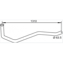Tube entrée échappement...