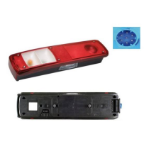 Feu Argh 9 Fonctions - Version 1/4 Tour Avec E.P pour Renault Trucks 7420769775