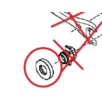 Bague de butée d'embrayage pour Renault Maxity 7485154832