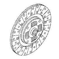 Disque d'embrayage D275mm pour Renault Maxity 7485141511