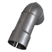 Tube coudé avant silencieux pour MAN 81152040563