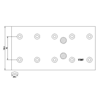 Kit garniture de frein pour Mercedes Benz 6734217930