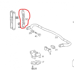 Biellette pour Mercedes - A...