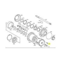 Vis de cache moyeu pour Mercedes Benz  0009906404