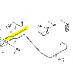 Flexible de frein arrière...