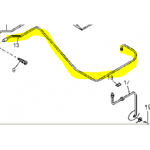 Flexible De Frein ABS Arrière Gauche Pour Alfa Romeo 33 - Neuf, Référence SL3557