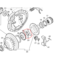 Croisillon de pont AR pour DAF - 1400216