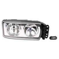 Phare principal, droite, sans moteur de réglage et sans ampoules, pour Iveco - 504238203
