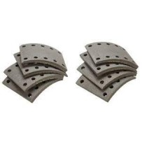 Jeu segments de frein 180MM cote 0 + rivets pour Man F2000