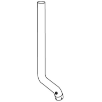 Tube sortie échappement vertical pour Iveco 504142035