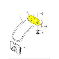 Support sur toit pour Renault Trucks 5001836444