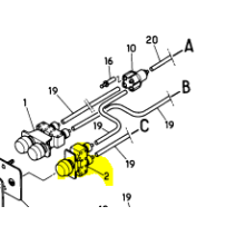 vanne d'arrêt moteur pour Renault Trucks 5010165241