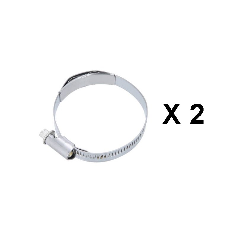 Lot de 2 colliers de serrage, pour Daf - Iveco - Man - Mercedes - Renault - Scania