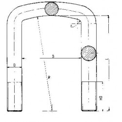 Bride  16X62X124 avec écrous pour Renault 7420950968