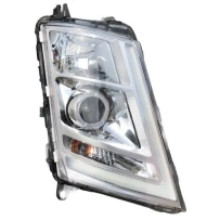 Optique de phare AV D, sans ampoule, réglage manuel, pour Volvo - 22239244