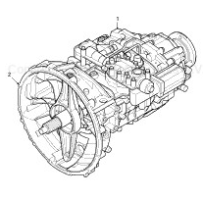 BOITE DE VITESSES 6S800 ECHANGE RECONDITIONNEE pour DAF 1346001048 1708086
