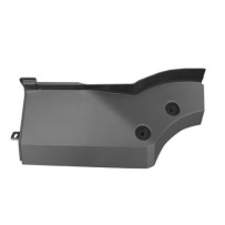 Cache fermeture coinde pare choc droit, blanc ou gris selon arrivage, à peindre, pour Mercedes A 9608852274