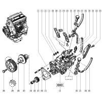 Pompe injection pour Renault Trucks 5000395022