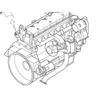 MOTEUR GR165 PACCAR ECHANGE RECONDITIONNE pour DAF 1704618