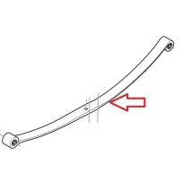 Ressort à lame de suspension avant pour Scania 2474673 - 2669134