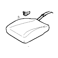 Assise de siège coté conducteur pour Iveco - 42561802