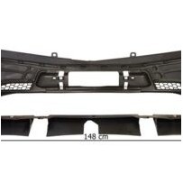 Pare Choc Avant Central - Version Plastique Gris/noir pour Mercedes Benz 9608807090