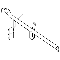 Tube de remplissage d'huile...