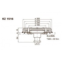 Pivot pour selette Jost KZ151601