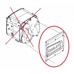 Plaque de protection de Catalyseur Pour Man 81151100536
