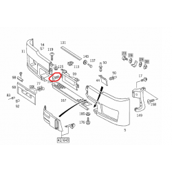 Vis de pare choc pour...